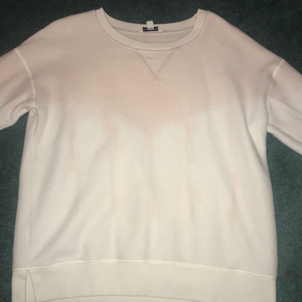 Pink/ White long sleeve